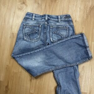 Women's Silver Suki Jeans 30x29* Bootcut Light Wash Y2K Low Rise
